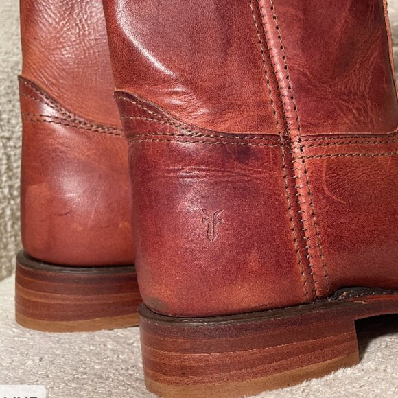 [SOLD] FRYE Campus Mid Calf Boot with Inside Zipper - Mens  Size: 9.5 - Picture 5 of 16